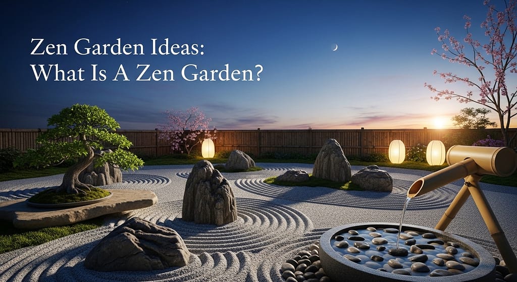 Zen Garden Ideas: What Is A Zen Garden? 2 Zen Rock Garden Ideas