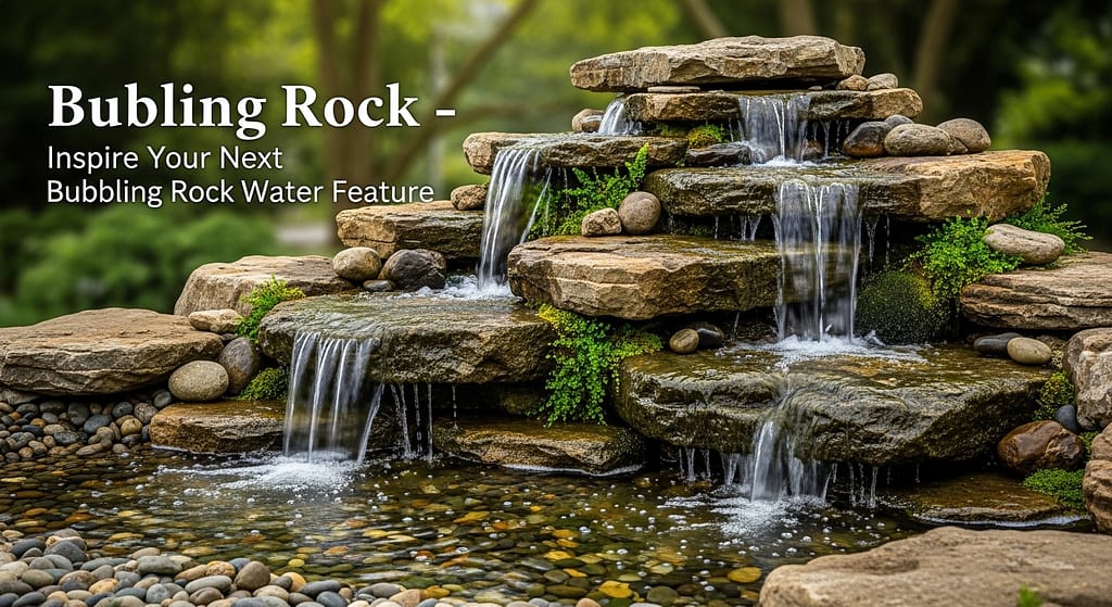 Bubbling Rock - Inspire Your Next Bubbling Rock Water Feature 1 Bubbling Rock