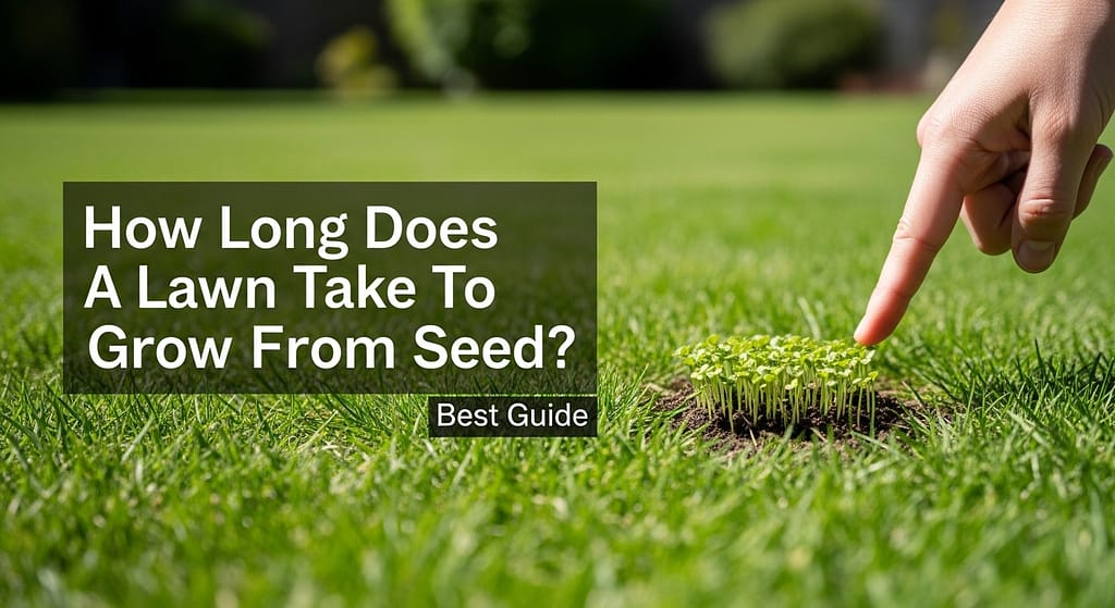 How Long Does A Lawn Take To Grow From Seed? - Long Grass Seed Takes To Grow 12 How Long Does A Lawn Take To Grow From Seed