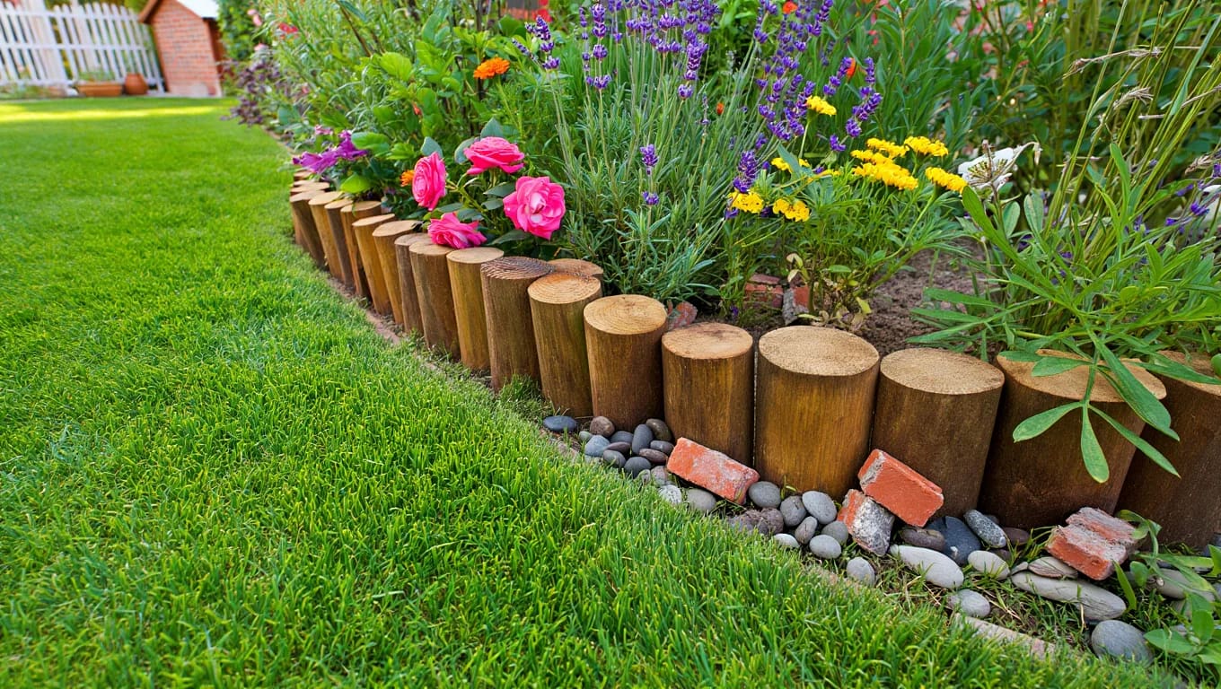 Edge a Garden Effortlessly – Beautiful Budget Border Ideas 3 Beautiful Budget Border Ideas