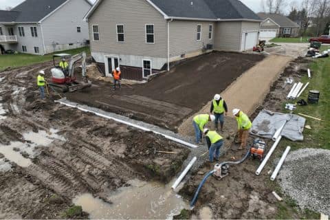 HOME 6 grading and drainage